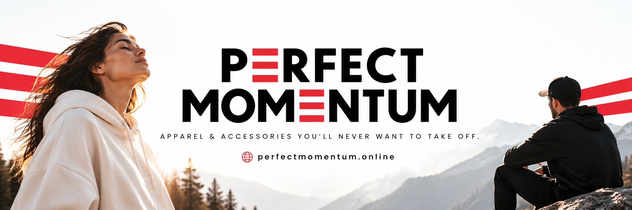 Perfect Momentum outdoor apparel, mountain journey collection